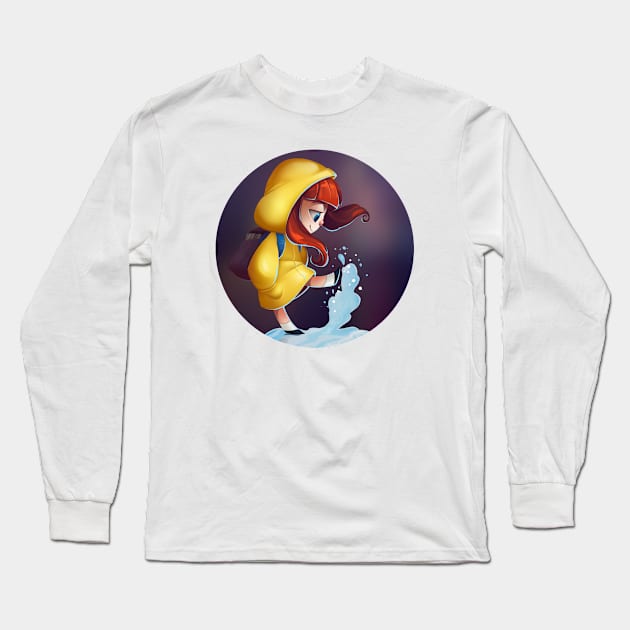 Splash! Long Sleeve T-Shirt by supermara